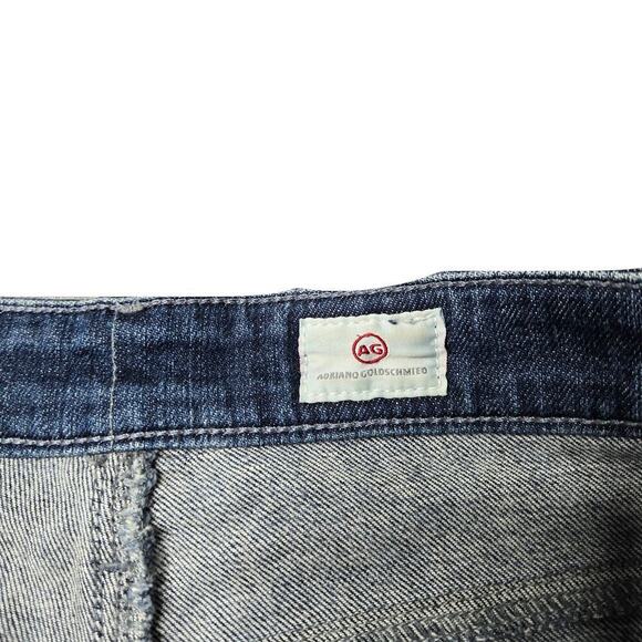 AG Adriano Goldschmied Hailey Ex-Boyfriend Roll-Up Shorts Size 29 - Picture 3 of 8